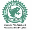 Rainforest Alliance certified fruit